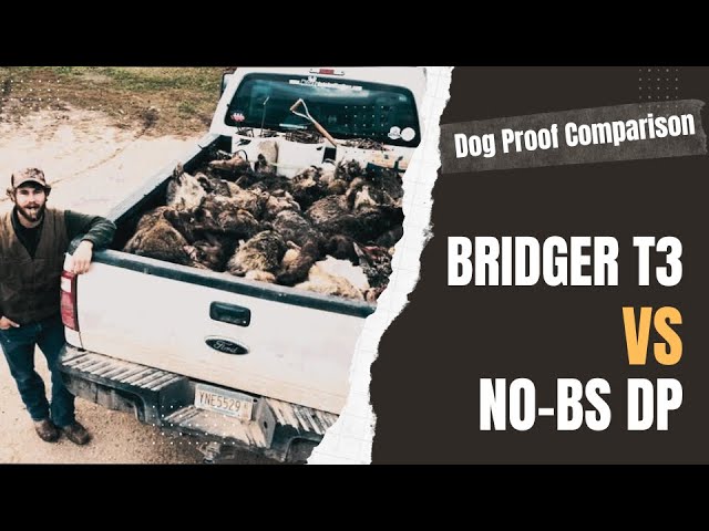 Bridger T3 DP Vs. NO-BS DP┃ Raccoon Dog Proof Trap Comparison 