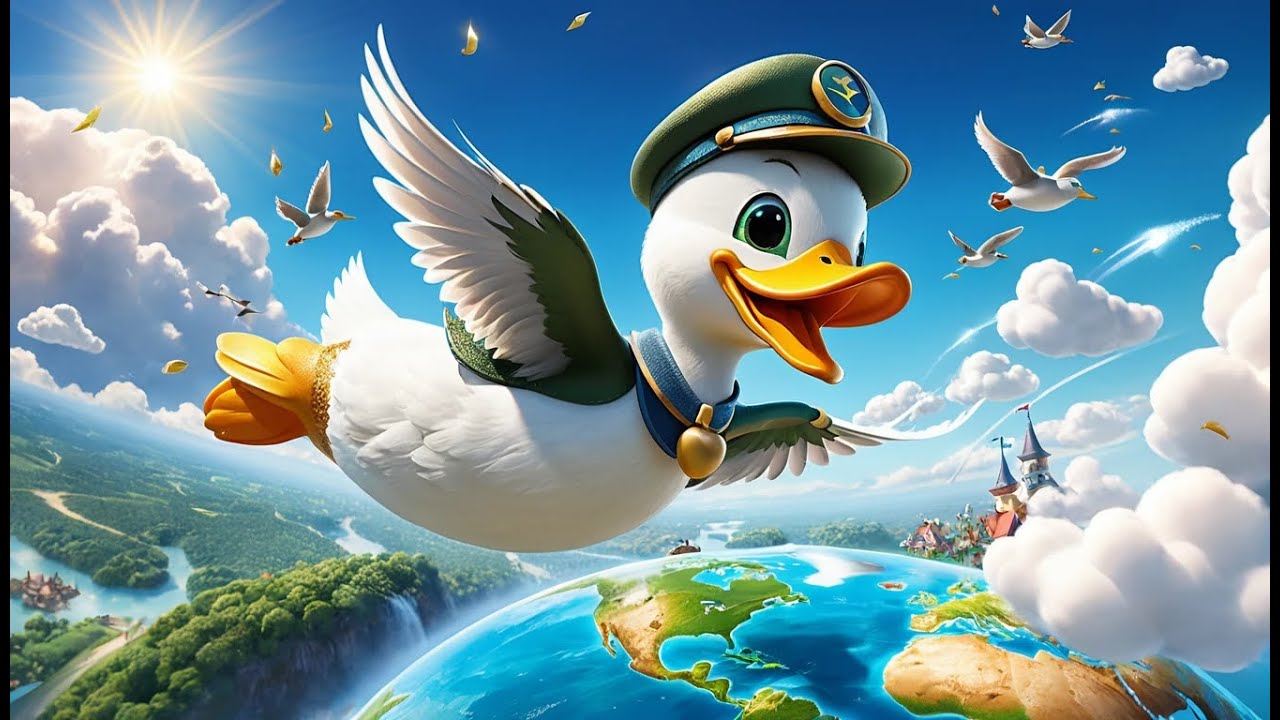 Ducky Flappy Wings Go Flap Flap Flap | Fun Duck Song for Toddlers | Playful Nursery Rhyme