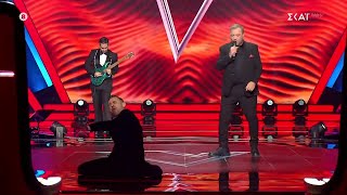 Χρήστος Φερεντίνος–«Τσικαμπούμ» - Το ατύχημα του rockstar Γ. Καπουτζίδη | The Voice of Greece