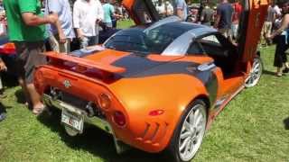 RARE Spyker C8 Laviolette LM85 HD details interior etc