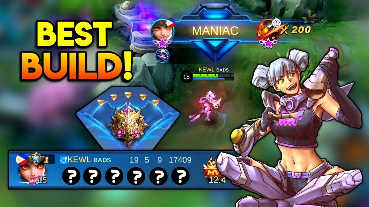 WANWAN "HYPER CARRY" BEST BUILD 2021 | TOP 1 SUPREME WANWAN | MLBB