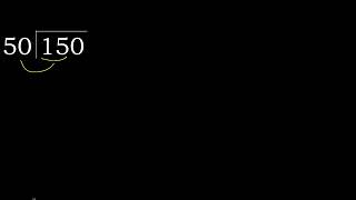 15050 150 Dividido 50 15050 150 50 Residuo Cociente, Como Se Divide, Division Exacta De 2 Cifras