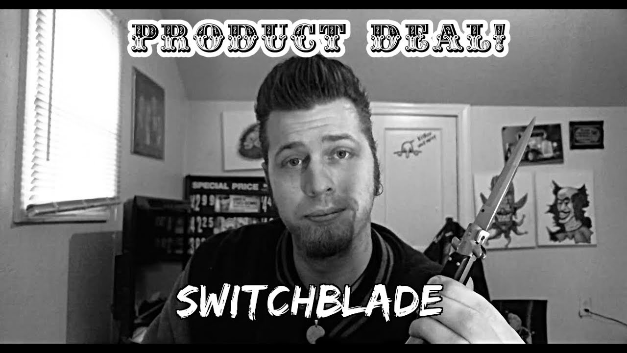 9 inch classic switchblade stiletto (product deal)