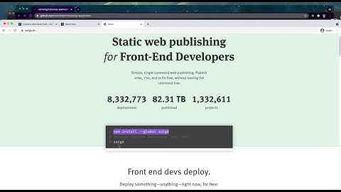 Deploy React Application to Web in 2 Minutes using Surge