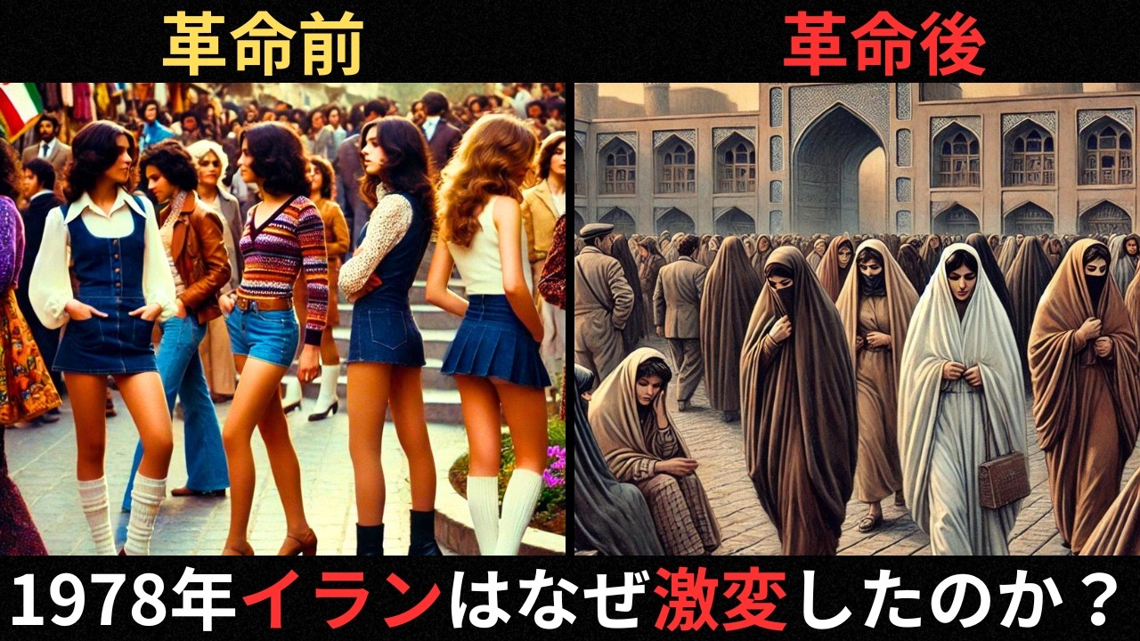 イラン革命はなぜ起こったのか？レザー・シャーの失脚とホメイニーの