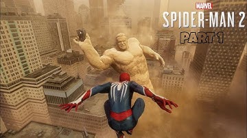 SPIDER-MAN 2 PS5 Walkthrough Gameplay Part 1 - INTRO (FULL GAME)