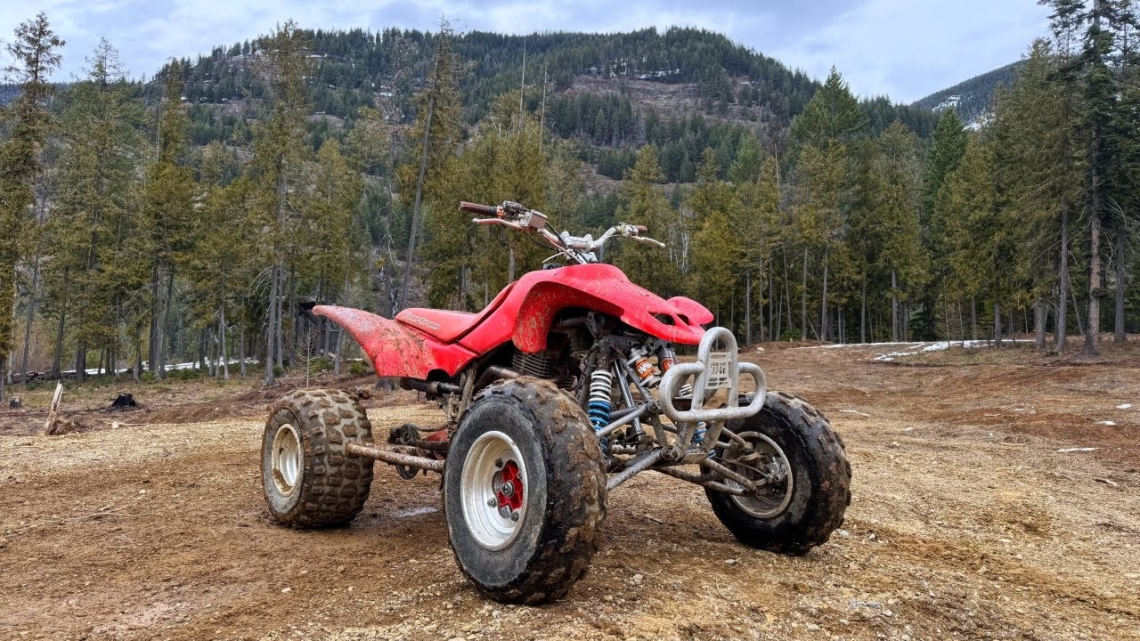 Honda 400ex Test Drive - RAW - YouTube
