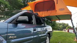 2006 Subaru Baja Vintage Nomads Tepui Tent