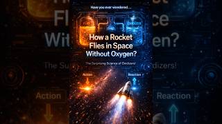 🚀 How Rockets Fly in Space Without Oxygen #SpaceScience #RocketScience #Physics #NASA #STEM #Science