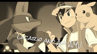 Ash and Lucario -AMV- Grateful