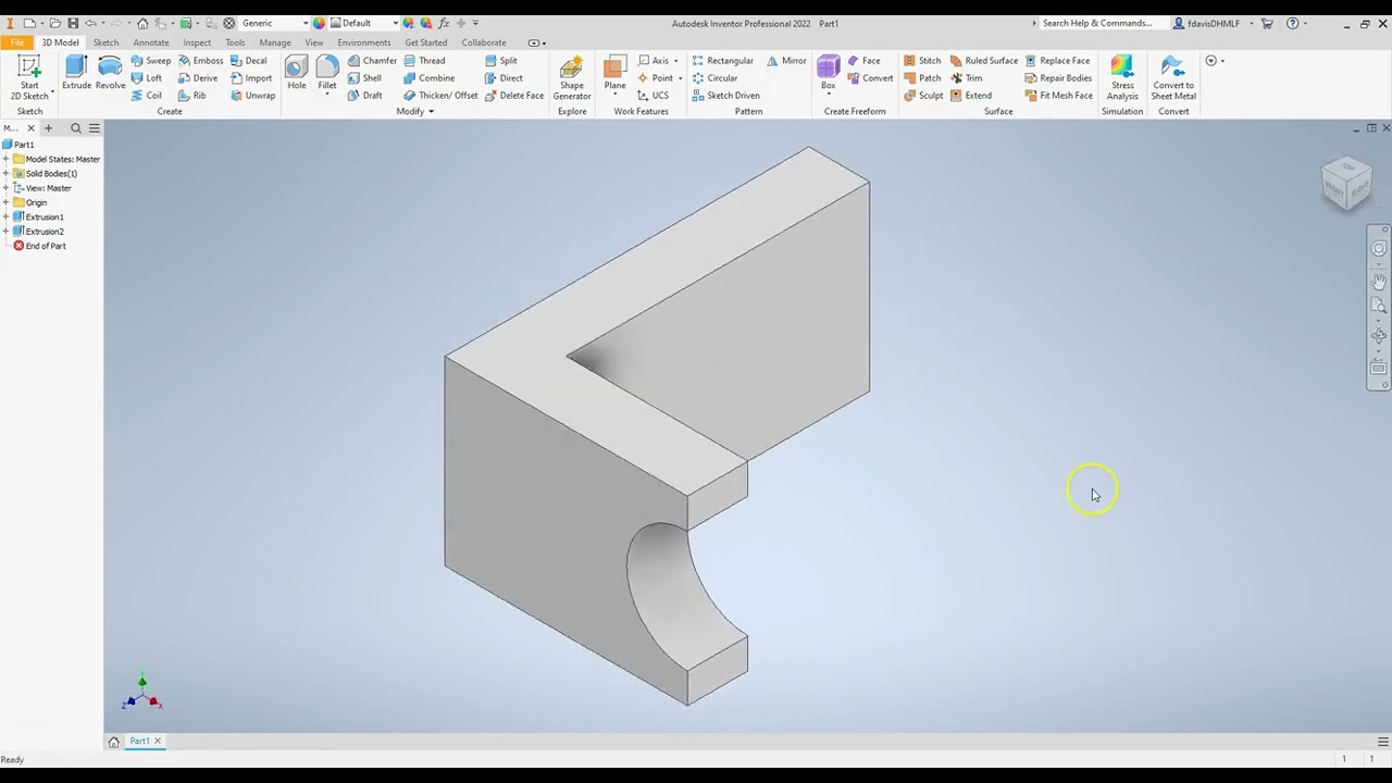 Surface Modeling Tools: SolidWorks Vs AutoCAD Vs Inventor | by HiTechCADD |  Medium