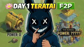 F2P DAY 1 TERATAI – POWERNYA TEMBUS BERAPA?!