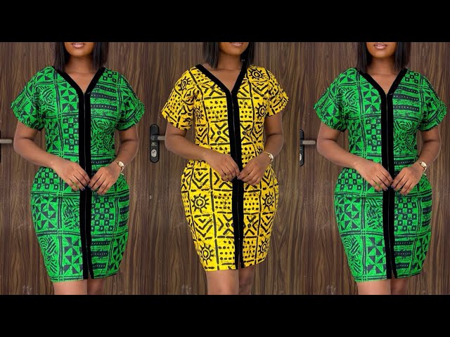 How to CUT and SEW this STYLISH SHIFT DRESS (beginners friendly tutorial)