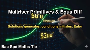 Primitives & Équations Diff
