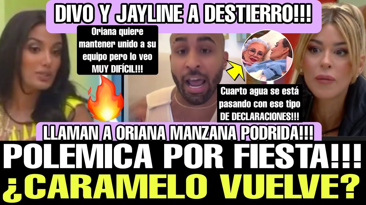🔥 FIESTA SE SALIÓ DE CONTROL ¿CARAMELO VUELVE? LA LLAMA ASÍ LA CASA DE LOS FAMOSOS EN VIVO TELEMUNDO