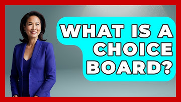 What Is A Choice Board? - Answers About Autism