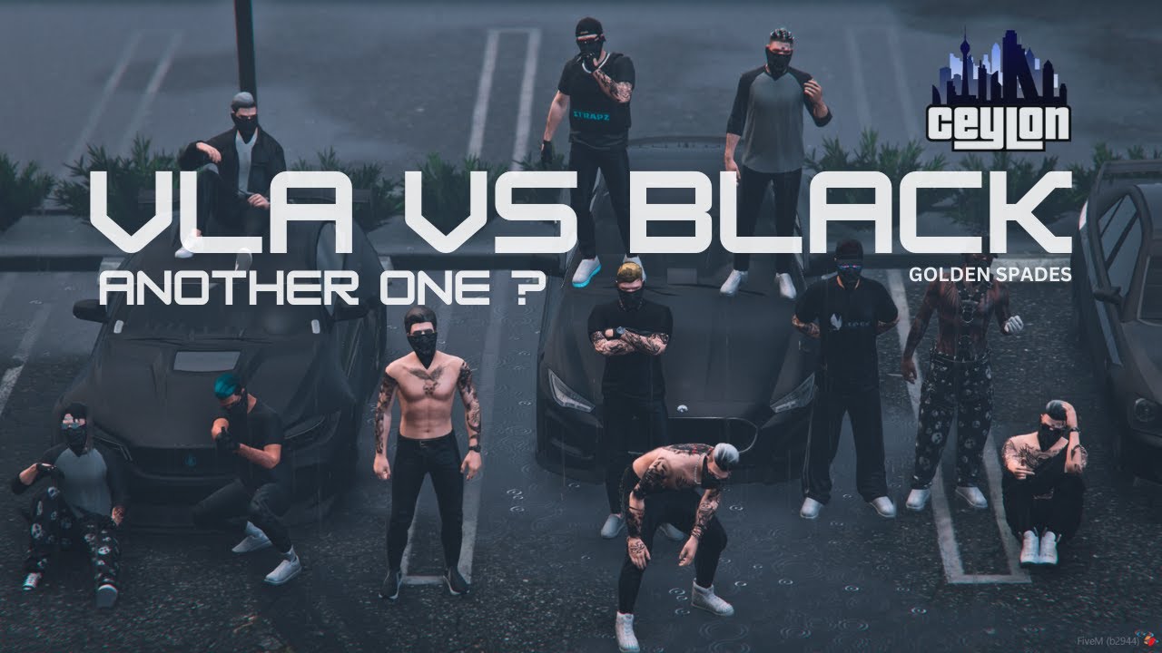 BLACK🖤 VS VLA 💙 another one ?| Ceylon RP | Crew Fight💥| Golden Spades ...
