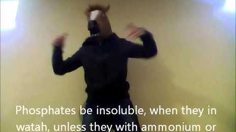 Dissolve Like a Sulfate