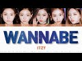 【ITZY (있지-イッジ)】WANNABE〈かなるび/歌詞/日本語訳〉