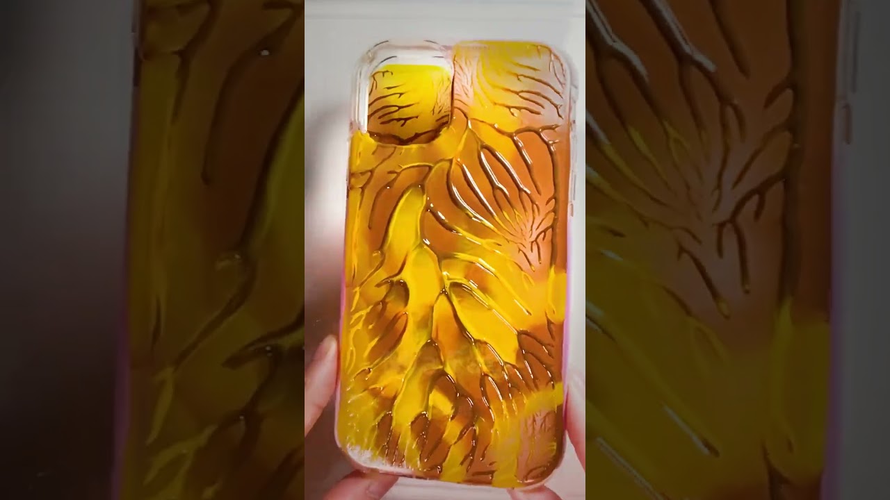 Creative & Satisfying Phone Case Design ✨ | Painting for Relaxation