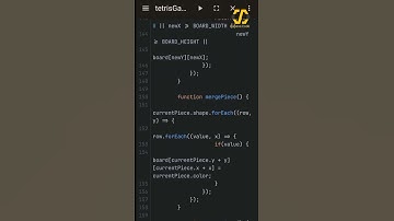 Game Tetris | #html #css #javascript #coding #shorts