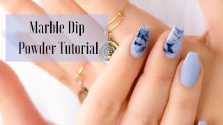 Marble Dip Powder Tutorial | REVEL NAIL