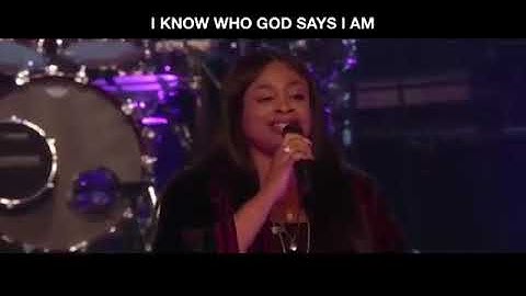 SINACH:  Live in Lakewood Church | I Know who I am