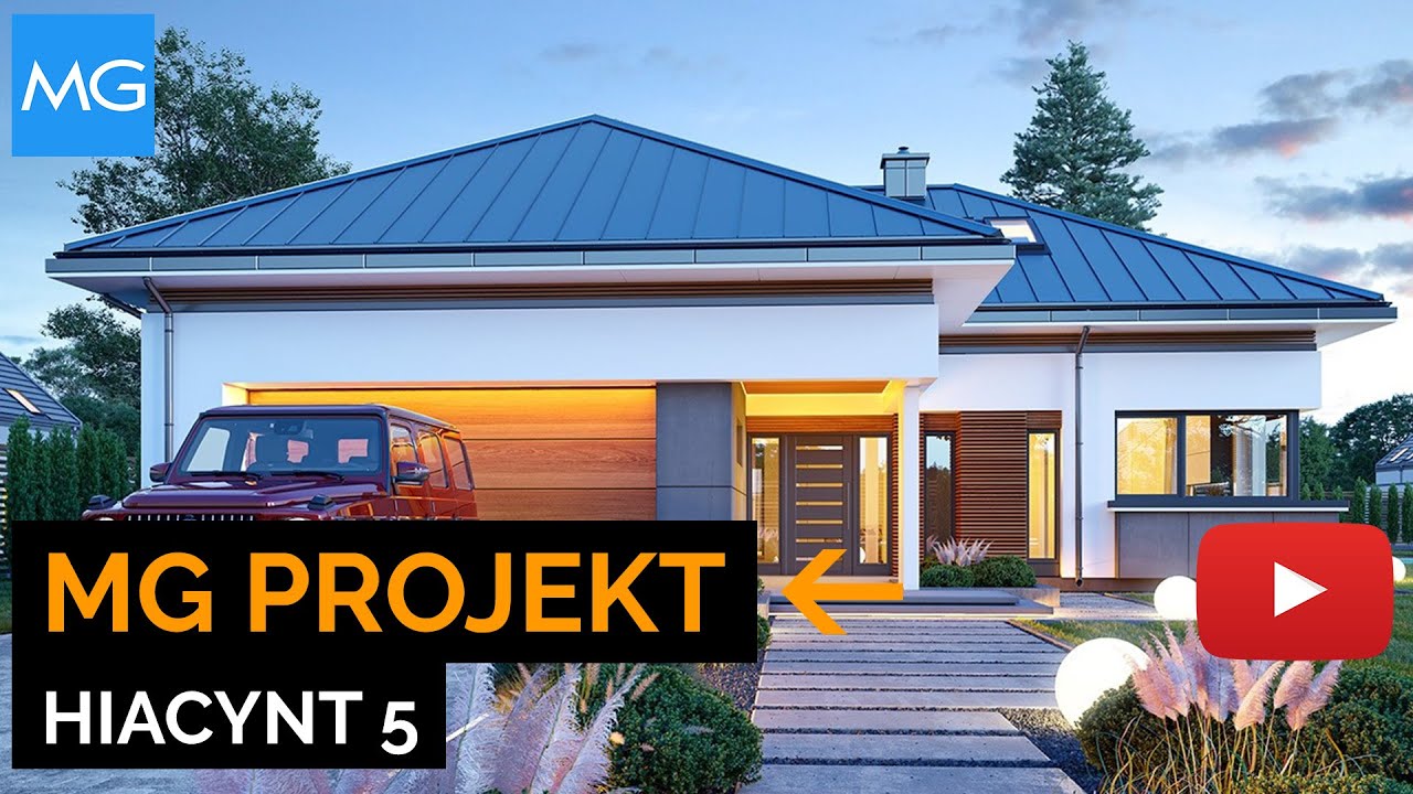 Projekt Domu Hiacynt 5 Mgprojekt 146 29 M2 Koszt Budowy 275 Tys Zl Youtube