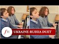 Ukrainian and Russian pianists play Mozart duet: ‘with music, you become connected’ | Classic FM