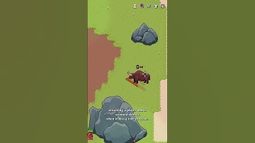 #shorts - Charging Bull - Tales of Landor #mmorpg2d #gamedev