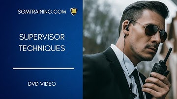 Supervisor Techniques - sgmtraining.com