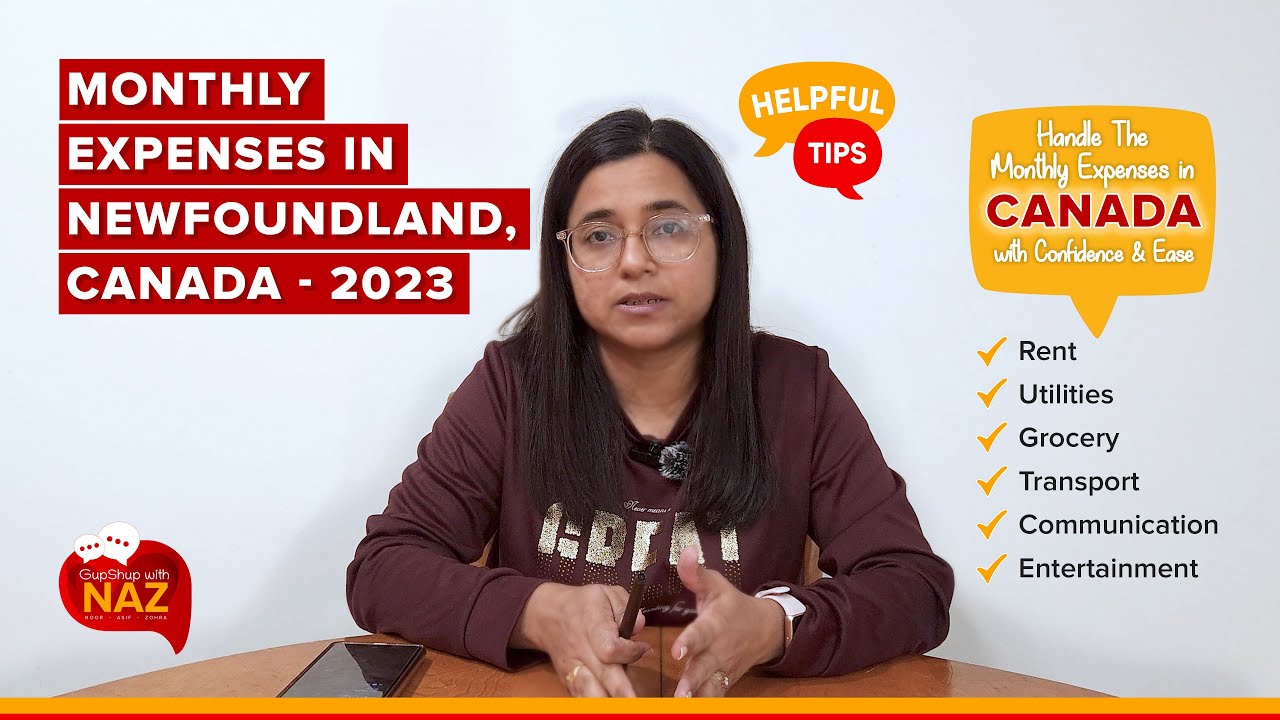 Monthly Expenses in Newfoundland Canada 2023 Cost of Living in Canada