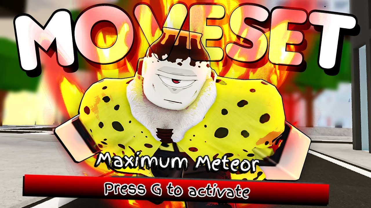 MAXIMUM METEOR: O MOVESET SECRETO DO JOGO NO JUJUTSU SHENANIGANS! - YouTube