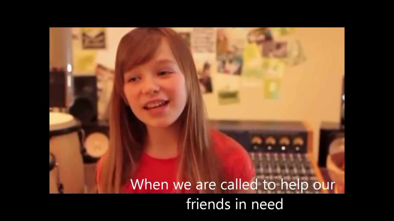 Connie Talbot - live Count On Me 