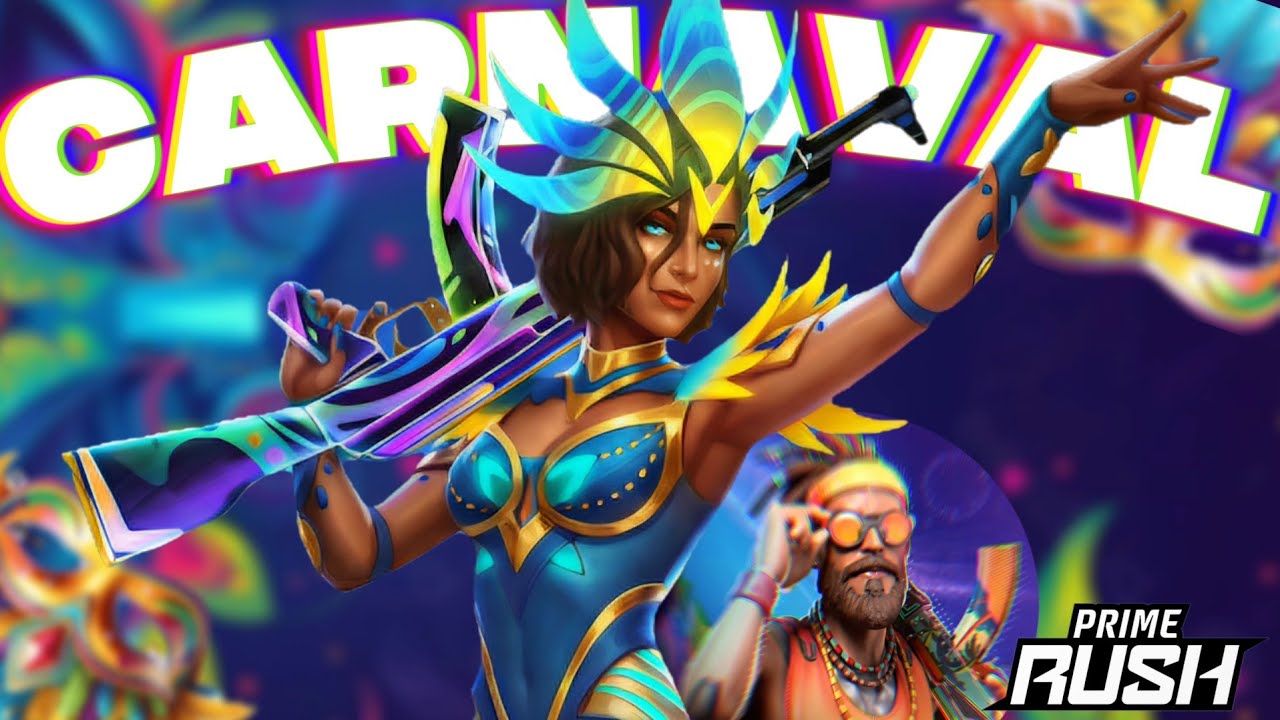 NOVA ATUALIZAÇÃO DE CARNAVAL NO PRIME RUSH! (TUDO QUE CHEGOU) 🎉