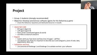 Lec 18 (Final Exam Presentation + Support Second Challenge)