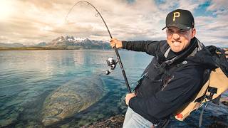 Halibut from the shore?! 🎣 Norway – The ultimate challenge!