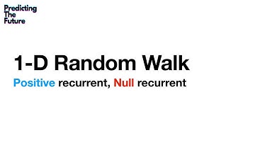 What is null recurrent? What is positive recurrent? Must Random variable