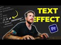 Creating Peter McKinnon's TEXT EFFECT [Hindi] | How to Animate Text In Premiere Pro