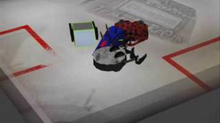 Robot Arena 2: The Annihilator, Round 1, Kronic 2 vs Medusa 2000 vs Crushstacean vs. Diotior