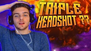 TRIPLE HEADSHOT ..FAIL (BO3 Highlights)