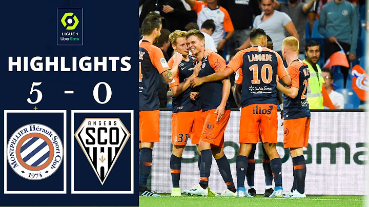 Montpellier HSC - Angers SCO (5-0) - Highlights - 2022-2023 Ligue 1 Uber Eats