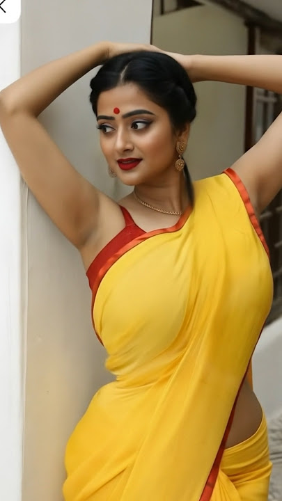 Gorgeous Yellow Saree Vibes – Viral Style