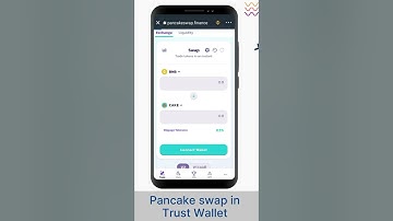 Pancake swap in Trust Wallet