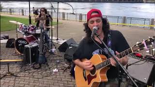 The Rock Reunion Band Born On The Bayou Roosevelt Island Light House Park Nyc 9719