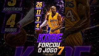 🏀 OFFS HISTÓRICOS: QUANDO KOBE BRYANT FORÇOU O JOGO 7 🐍🔥