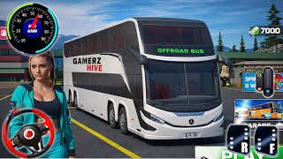 🚌 Mini Bus Game: Bus Driving – City Transport Adventure 2025! screenshot 5