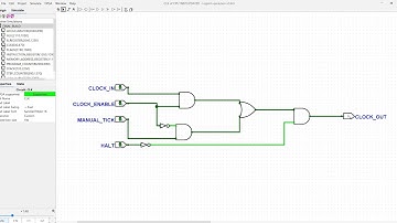 Building My 16-BIT Computer ( Part 1 ). The Clock and The BUS. Logisim-Evolution.