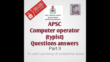 APSC Computer operator #questions_answers #useful_all_competitive_exams