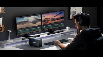 Unleash Storage Power! ACASIS 2 Bay RAID Enclosure - 36TB Capacity, USB 3.0, 4 RAID Modes!